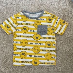 Mr. Happy tee shirt
